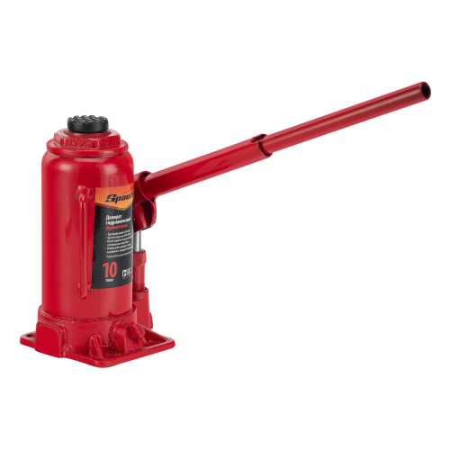 Домкрат гидравлический бутылочный, 10 т, h подъема 200-385 мм Sparta по ценам производителя в Москве с доставкой по всей России
