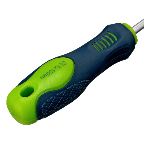 Отвертка, SL5 х 100 мм, CrV, двухкомпонентная рукоятка Сибртех по ценам производителя в Москве с доставкой по всей России