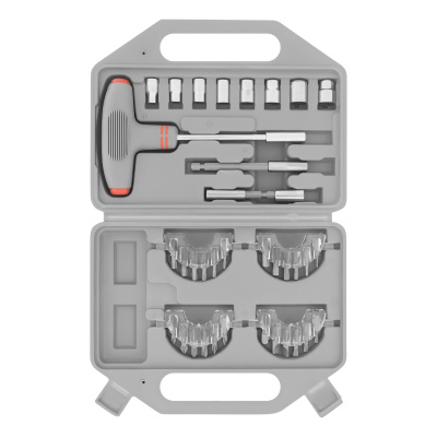 Отвертка с Т-образной эргономичной ручкой и набором насадок, 36 шт, CrV, пластиковый бокс Matrix по ценам производителя в Москве с доставкой по всей России