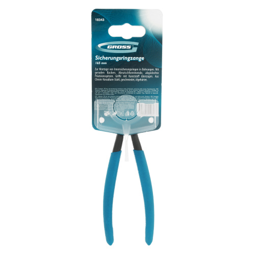 Съемник, 165 мм, для внутренних стопорных колец (19-60 мм) изогнутые губки (сжим) Gross по ценам производителя в Москве с доставкой по всей России