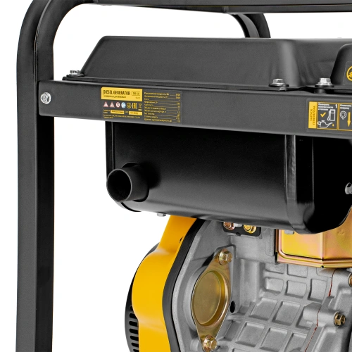 Генератор дизельный DES-55, 5,5 кВт, 230 В, 11 л, ручной стартер Denzel по ценам производителя в Москве с доставкой по всей России