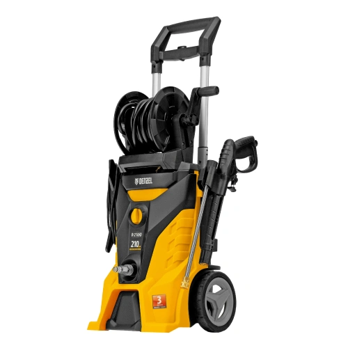 Моечная машина высокого давления R-210iD, 2600 Вт, 210 бар, 8.0 л/мин, асинхронный двигатель, барабан Denzel купить в Москве с доставкой по всей России | ProtosMarket.ru