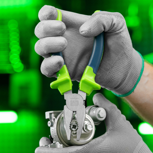 Плоскогубцы комбинированные, 180 мм, двухкомпонентные рукоятки Сибртех по ценам производителя в Москве с доставкой по всей России