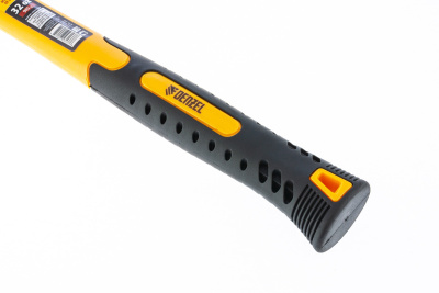 Киянка резиновая, 32 oz, черная резина, фибергласовая рукоятка Denzel по ценам производителя в Москве с доставкой по всей России