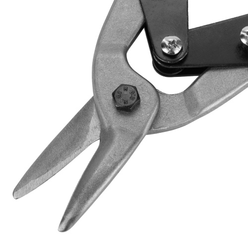 Ножницы по металлу, 250 мм, пряморежущие, обливные рукоятки Sparta по ценам производителя в Москве с доставкой по всей России