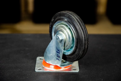 Колесо поворотное резина SC 63 160 мм (Y) по ценам производителя в Москве с доставкой по всей России