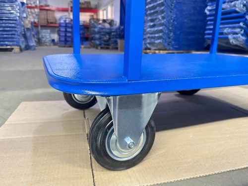 Тележка платформенная TOR ТП-2Я (600х900) 2х-ярусная (125мм) по ценам производителя в Москве с доставкой по всей России