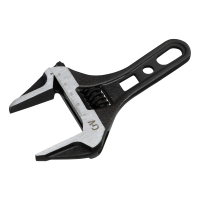 Ключ разводной 155 мм, CrV, кованый, укороченная рукоятка Denzel по ценам производителя в Москве с доставкой по всей России