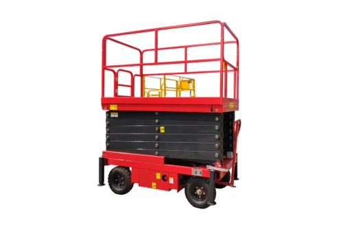 Подъемник ножничный самоходный 500 кг 9/11 м TOR SJY-0,5-9DC аккумуляторный (G) купить в Москве с доставкой по всей России | ProtosMarket.ru