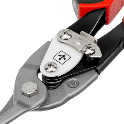 Ножницы по металлу, 250 мм, прямой рез, сталь CRMO, двухкомпонентные рукоятки, PRO Matrix по ценам производителя в Москве с доставкой по всей России