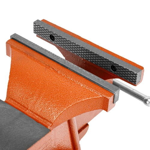 Тиски слесарные, 200 мм, поворотные, с наковальней Sparta по ценам производителя в Москве с доставкой по всей России