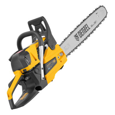 Пила цепная бензиновая DS-5820, шина 50 см, 58 см3, 3.6 л.с, шаг 0,325, паз 1,5 мм, 76 звеньев Denzel по ценам производителя в Москве с доставкой по всей России