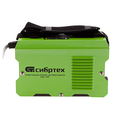 Инверторный аппарат дуговой сварки ИДС-190K, 190 А, ПВ 80%, диаметр электрода 1,6-4 мм Сибртех по ценам производителя в Москве с доставкой по всей России