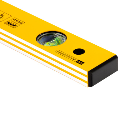 Уровень алюминиевый, 600 мм, фрезерованный, 3 глазка Denzel по ценам производителя в Москве с доставкой по всей России