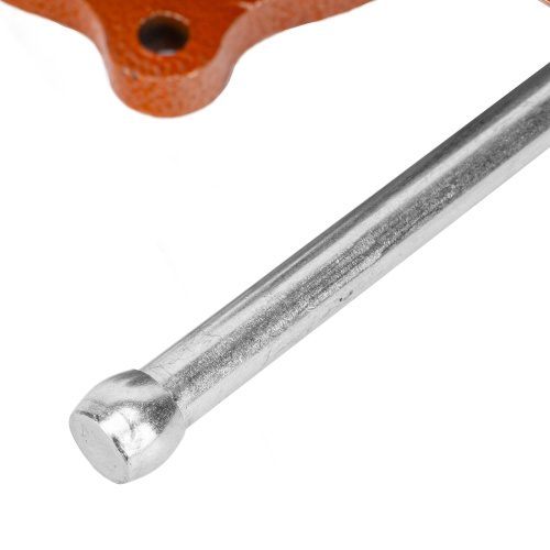 Тиски слесарные, 125 мм, поворотные, с наковальней Sparta по ценам производителя в Москве с доставкой по всей России