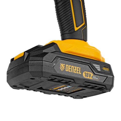 Дрель-шуруповерт аккумуляторная CDL-18-02BM, Li-Ion, 18 В, 2 аккумулятор Denzel по ценам производителя в Москве с доставкой по всей России