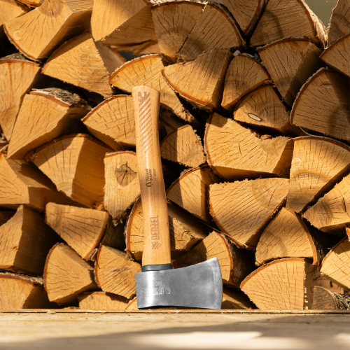 Топор кованый, 680 г, американский тип, буковая рукоятка, 360мм, EFP Denzel по ценам производителя в Москве с доставкой по всей России