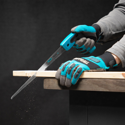 Ножовка по дереву Piranha, выкружная, 300 мм/12", 11-12 TPI, каленый зуб 3D, двухкомпонентная рукоятка Gross по ценам производителя в Москве с доставкой по всей России