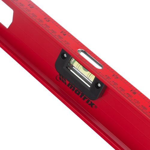 Уровень алюминиевый "Рельс", 800 мм, 3 глазка, усиленный Matrix по ценам производителя в Москве с доставкой по всей России