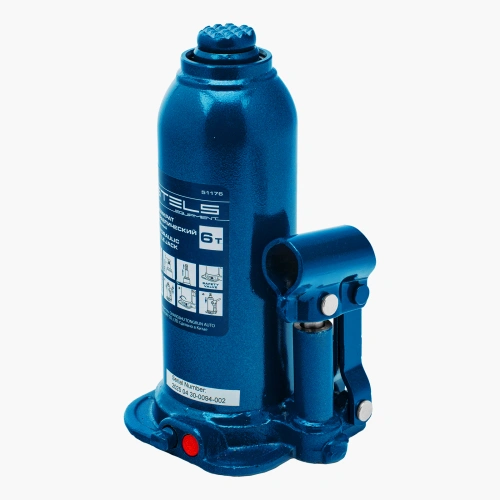 Домкрат гидравлический бутылочный, 6 т, h подъема 207-404 мм, в пластиковом кейсе Stels купить в Москве с доставкой по всей России | ProtosMarket.ru