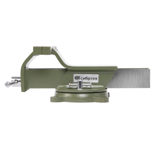 Тиски слесарные, 150 мм, стальные, поворотные Сибртех по ценам производителя в Москве с доставкой по всей России