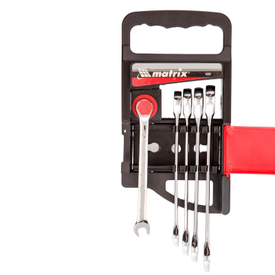 Набор ключей комбинированных, трещоточных 5 шт. Matrix по ценам производителя в Москве с доставкой по всей России