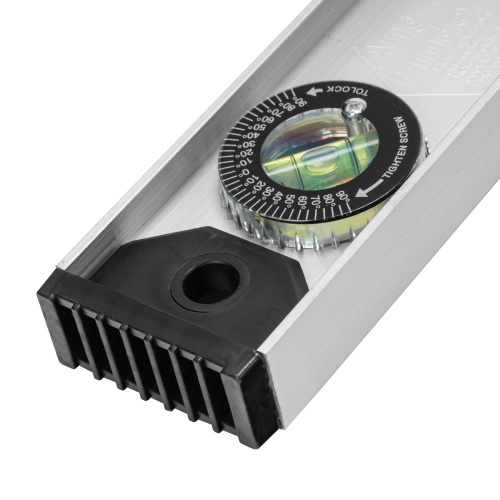 Уровень алюминиевый "Рельс", 2000 мм, 3 глазка (1 поворотный) Matrix по ценам производителя в Москве с доставкой по всей России