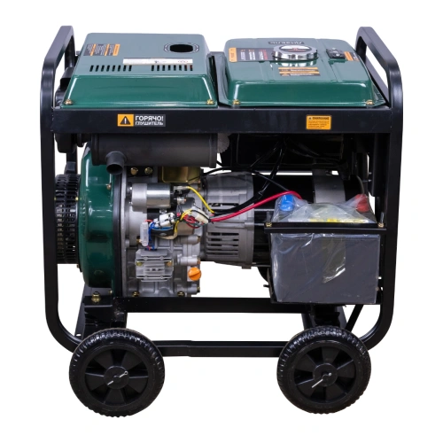 Генератор дизельный STEM Techno S5500DE (5.5 кВт, электростартер, дисплей, подогрев) по ценам производителя в Москве с доставкой по всей России