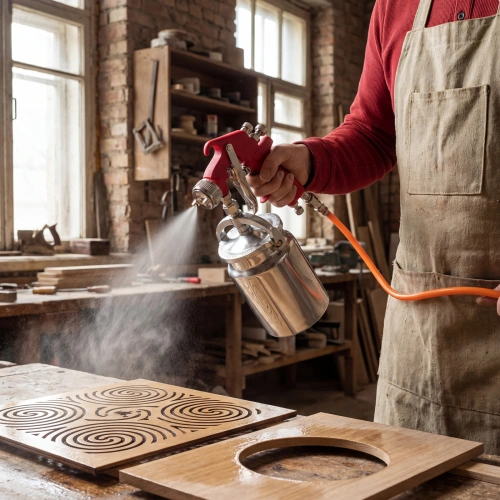 Краскораспылитель HP пневмат. с нижним бачком V= 1 л, сопло диаметром 1.8 мм Matrix по ценам производителя в Москве с доставкой по всей России