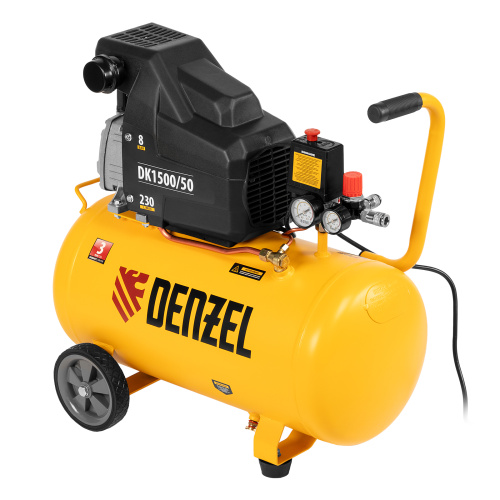 Компрессор воздушный DK1500/50, Х-PRO 1.5 кВт, 230 л/мин, 50 л Denzel по ценам производителя в Москве с доставкой по всей России