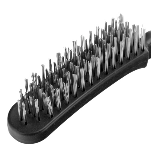 Щетка шестирядная металлическая с пластмассовой ручкой Sparta по ценам производителя в Москве с доставкой по всей России