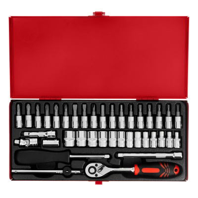 Набор инструментов, 1/4", 38 предметов Matrix по ценам производителя в Москве с доставкой по всей России