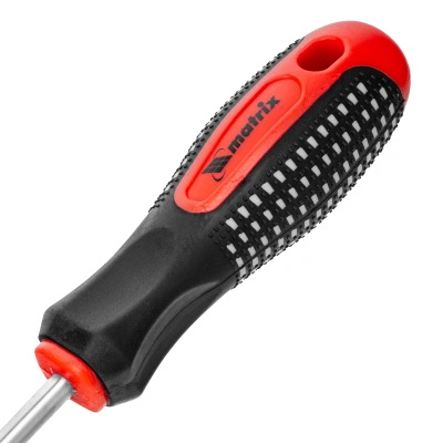 Отвертка Fusion, PH2 х 100 мм, CrV, трехкомпонентная рукоятка "Anti slip" Matrix по ценам производителя в Москве с доставкой по всей России