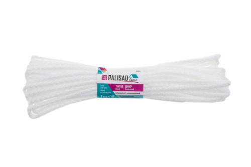 Шнур бельевой полипропиленовый с сердечником, 5 мм, L 10 м, белый, Home Palisad по ценам производителя в Москве с доставкой по всей России