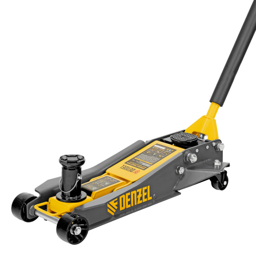 Домкрат гидравлический подкатной, 2/3 т, 98-770 мм, быстрый подъем, низ. подхват, проф, SUV Denzel по ценам производителя в Москве с доставкой по всей России