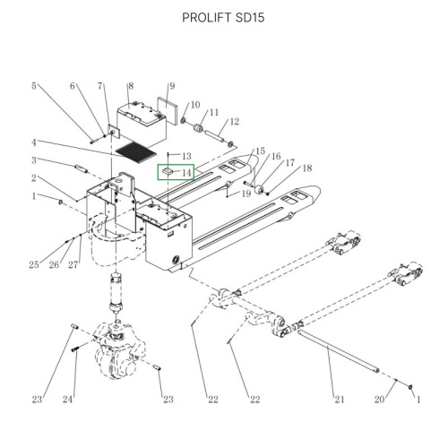 Разъем зарядного устройства для штабелеров SDR 1016/1030/1035/1225/1230/1235/1635, для тележек SD15 по ценам производителя в Москве с доставкой по всей России