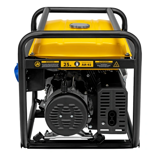 Генератор бензиновый GE 8900, 8.5 кВт, 220 В/50 Гц, 25 л, ручной старт Denzel по ценам производителя в Москве с доставкой по всей России