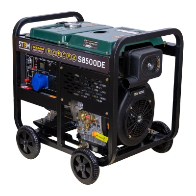 Генератор дизельный STEM Techno S8500DE (8,5кВт, электростартер, дисплей, подогрев, АВР) по ценам производителя в Москве с доставкой по всей России