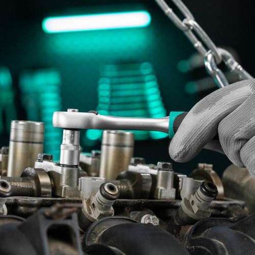 Набор инструментов, 1/4", CrV, пластиковый кейс 57 предметов Stels по ценам производителя в Москве с доставкой по всей России