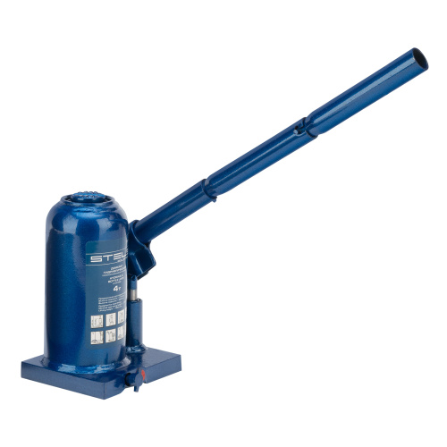 Домкрат гидравлический бутылочный телескопический, 4 т, H подъема 170-420 мм Stels по ценам производителя в Москве с доставкой по всей России