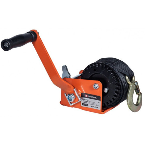 Лебедка ручная барабанная LRB 450 кг / 10 м СибТаль по ценам производителя в Москве с доставкой по всей России