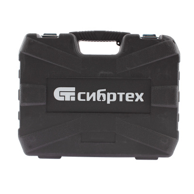 Набор инструмента, 1/2", 1/4", пластиковый кейс, 108 предметов Сибртех купить в Москве с доставкой по всей России | ProtosMarket.ru