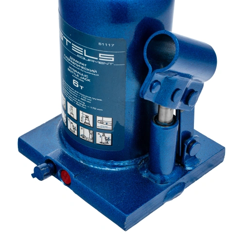 Домкрат гидравлический бутылочный телескопический, 6 т, H подъема 170-420 мм Stels по ценам производителя в Москве с доставкой по всей России