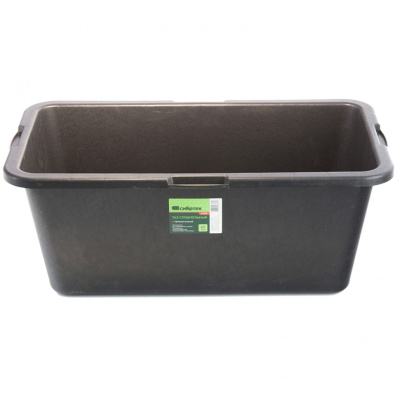 Таз прямоугольный строительный, 65 л Сибртех по ценам производителя в Москве с доставкой по всей России