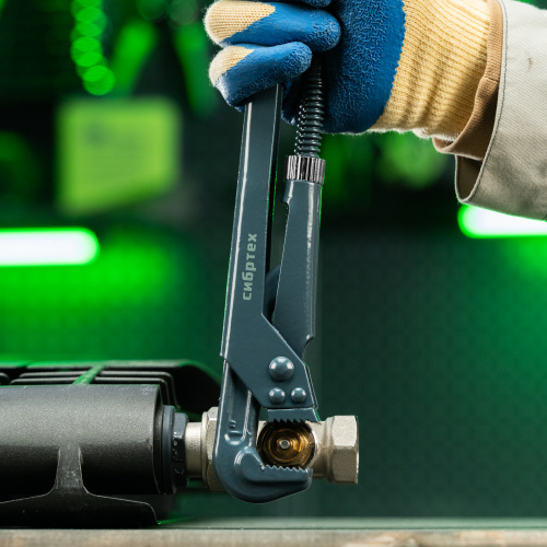 Ключ трубный рычажный КТР-1, 1", кованый, тип "L" Сибртех по ценам производителя в Москве с доставкой по всей России