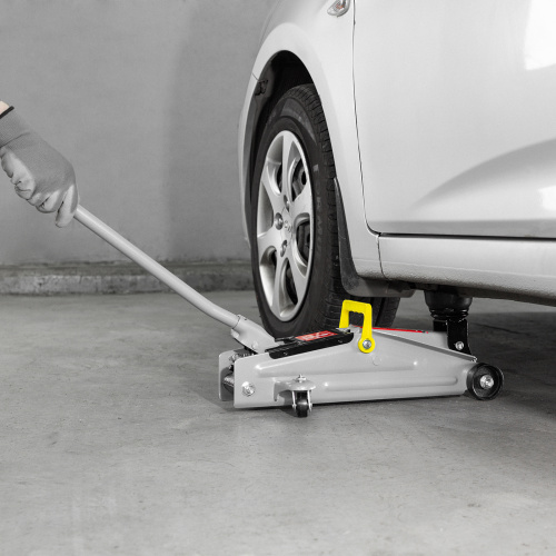 Домкрат гидравлический подкатной, 2 т, высота подъема 135-355 мм Matrix по ценам производителя в Москве с доставкой по всей России