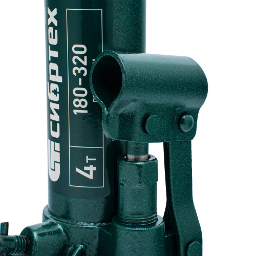 Домкрат гидравлический бутылочный, 4 т, 180-320 мм Сибртех по ценам производителя в Москве с доставкой по всей России