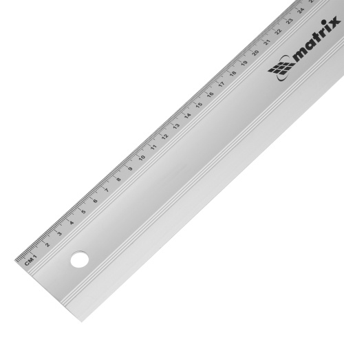 Линейка-уровень, 1200 мм, металлическая, пластмассовая ручка 2 глазка Matrix по ценам производителя в Москве с доставкой по всей России