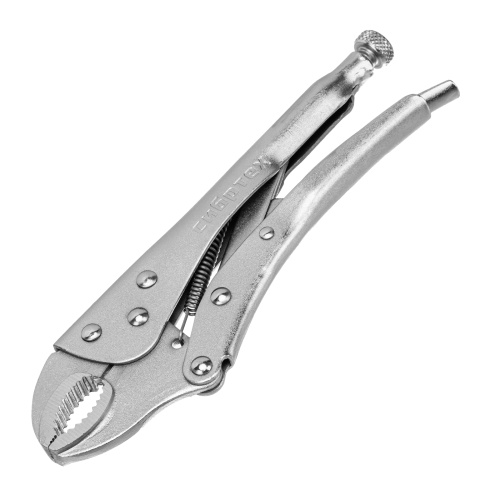 Зажим ручной, полукруглый захват, 220 мм Сибртех по ценам производителя в Москве с доставкой по всей России