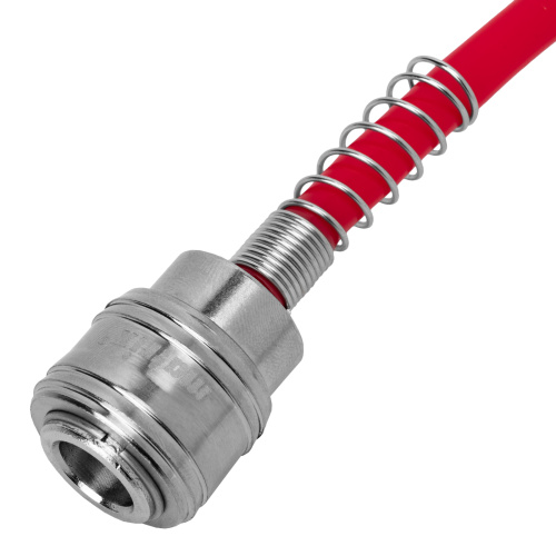 Шланг спиральный воздушный, 15 м, с быстросъемными соединениями Matrix по ценам производителя в Москве с доставкой по всей России